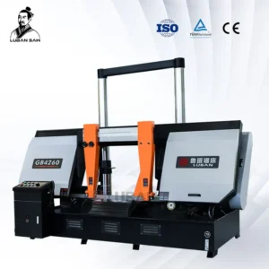 Stable Cutting 600mm Heavy Duty Semi Auto Horizontal Band Saw Machine for Metal Cutting