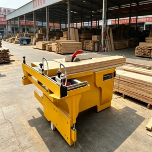 Stable Running Sliding Table Saw Long Service Life Wood Cutter Machine