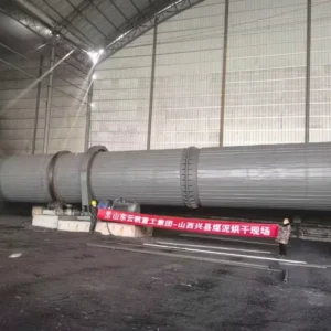 Stainless Steel Engine Powered Industry Palm Fiber Coconut Coir Drying Machine Coconut Peat Drum Dryer Coco Peat Continuous