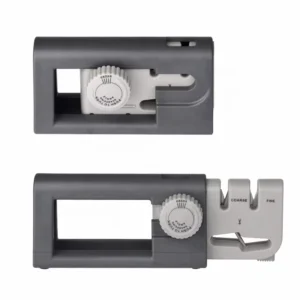 Stainless Steel Multifunctional Knife Sharpener Professional Kitchen Tool with Customizable Logo Everyday Use