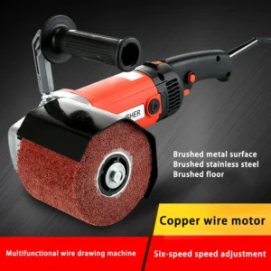 Stainless Steel Wire Drawing Electric Polishing Machine Wood Open Paint Wire Drawing Machine