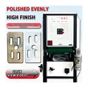 Steel Aluminum Iron Metal Sheet Derusting Polishing Wire Drawing Machine Plane Sander Flat Polishing Machine