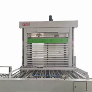 Steel Door Leaf Automatic Multi-layer Hot Press Machine, 380V 14.5kW Remote Control