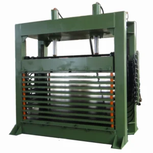 Steel Door Leaf Multi layer Hot Press Machine with Motor Pump High Productivity 380V 5.5kW