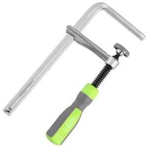 Steel Guide Rail Clamp Screw DIY Assembly Table Clamp with Plastic Handle for Woodworking Industrial Use