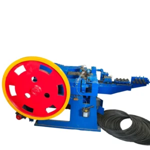 Steel Wire Automatic Nail Making Machine High Productivity 3kW Power Multi Functional for Iron Screw Nails