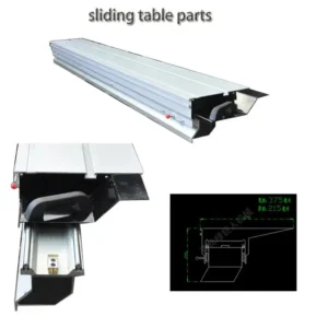 Steel Woodworking Machinery Sliding Table Saw Spare Replacement Parts