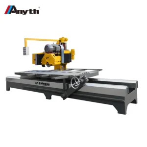 Stone Machinery Manual 45 Degree Beveling Granite Marble Slabs Manual Edge Stone Cutting Machine