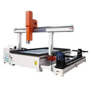 Stone Wood CNC Engraving Machine 3D 3 Axis CNC Router for Marble Granite Statue Grave