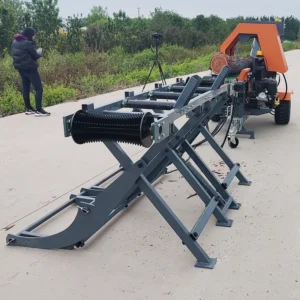 Super Split Log Wood Saw Machine Hydraulic Firewood Processor Diesel Gasoline Power Used Engine Pump Core