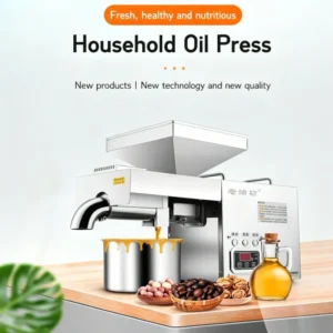 T91 Electric Cold Hot Press Machine Peanut Coconut Olive Oil Food Grade Stainless Steel Semi Automatic Mini Making Machine