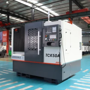 TCK50 Hydraulic Chuck C Y Axis Slant Bed Lathe CNC Turning Center CNC Metal Lathe Machine