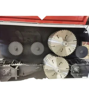 TIANHUA Automatic Log Multi Blade Saw Machine Log Cutting Multi Blade Rip Saw Machine for Redwood Cutting and Log Cutting