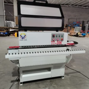 TT-306 Series Automatic Edge Banding Machine Motor Pump Bearing PLC for Scraping Corner Trimming Gluing Pre-Milling