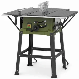 Table Saw Machine 4800RPM Sliding Wood Cutting Machine Compound Circular Miter Saw TCT Blade Saw Table Saw for Woodworking