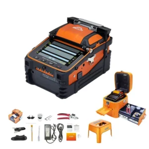Telelink Ai 9 Automatic Core to Core Fusion Splicer 6 Motors Optical Fiber Equipment High Performance Splicing Machine