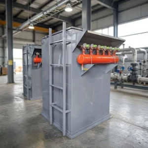 The factory manufactures central dust collectors for multi point centralized dust extraction systems