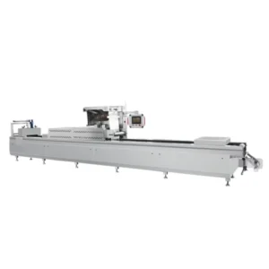 Thermoforming Electric Automatic Vacuum Packaging Machine Film for Beef Steak Frozen Fish Seafood Sausage Pork High Productivity