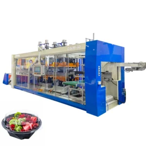 Three Station Fully Automatic Price Plastic Vacuum Thermoforming Machines Blister