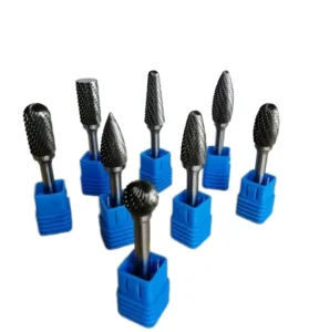 Tungsten Carbide Rotary Burrs Diamond Burs Double Cut All Shapes Factory OEM for Manual and Power Grinding Tools