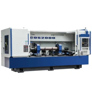Twin Spindles Dual-channel Fanuc CNC Turning Center Heavy Duty for Rubber Roller & Drill Pipe Processing