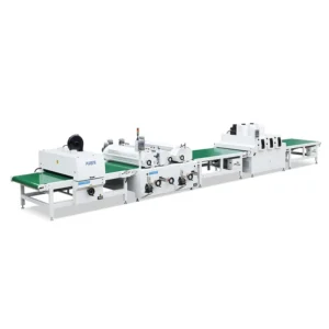UV Roller Coating Machine Woodworking Coating Equipment MDF Surface Painting Machine Roller Coater