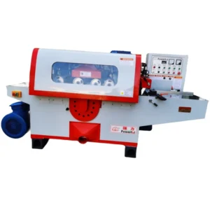 Ultra Wide 400mm Industrial Multi blade Automatic Multiple Blade Rip Saw Machine for Large Scale Woodworking Factory