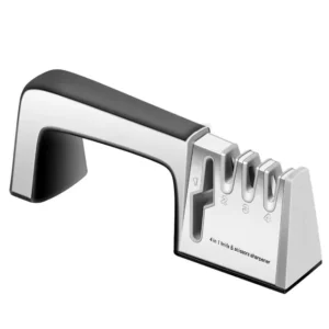 Universal 4 in 1 Multi-functional Knife and Scissors Sharpener with Plastic Hook for Sharpening