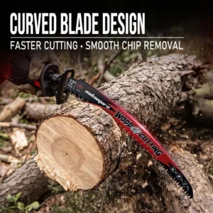 Universal Household Garden 6TPI Curved Bi Metal Reciprocating Saw Blades High Frequency Welded DIY for Wood Demolition