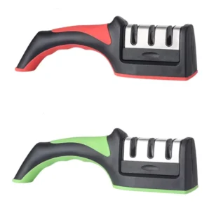 Upgraded Model 4 in 1 Knife Sharpener Helps Repair Restore Polish Blades for Sharpens Scissors and Kitchen Knives
