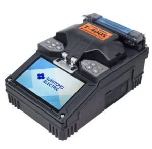 Used T-400S Optical Fusion Splicer Fiber Optic Splicing Machine FTTx Splicer