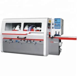 VH M623F V hold Four Side Planer Moulder Six Spindle 220V Automatic Woodworking Machine Featuring Engine Motor Remote