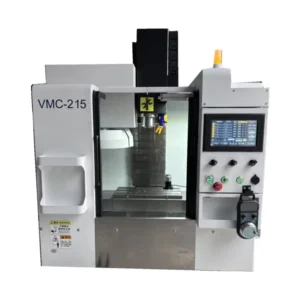 VMC215 Mini Machining Center. Small Desktop Vertical CNC Milling Machine with ER20 BT20 Spindle and Precision 0.01mm