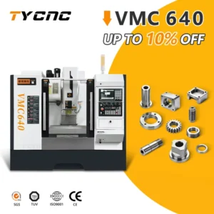 VMC640 3 Axis Vertical CNC Milling Machine Machining Centre For Mold Production