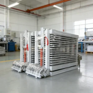Vacuum Drying Veneer Dryer High Frequency Wood 15 Layers Veneer Drying Machine