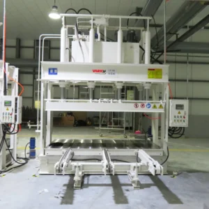 Vario Press Automatic Cold Press Machine 2.95kW Power Efficient Easy to Operate Woodworking with Feeding Discharging Chain