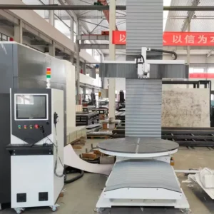 Vertical 5 Axis CNC Engraving Machine 3D Stereo Carving Machine for Non Metal 3D Product Making