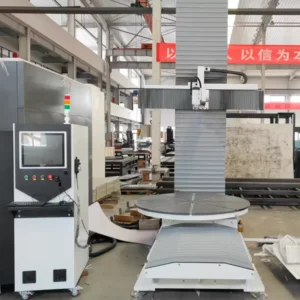 Vertical 5 Axis CNC Router 3D Carving Machine for Wood Foam Stone Sculpture