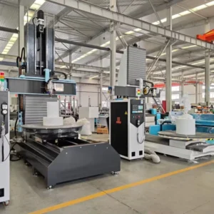 Vertical 5 Axis CNC Router Engraving Milling Carving Machine for Wood Foam Stone Sculpture 5 Axis CNC for Foam Prop