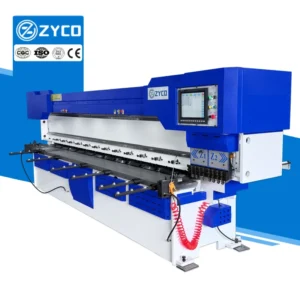 Vertical CNC V Grooving Machine for Metal Stainless Steel T Profiles V Notch Cutting