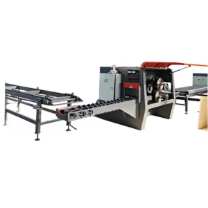 Vertical Multi Rip Circular Saw Machine for Wood 30KW 500mm Working Width