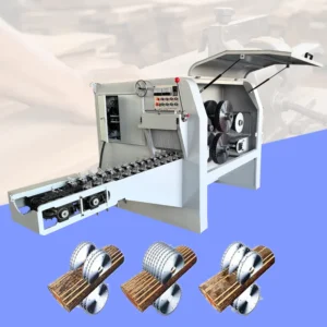 Vertical Round Wood Woodworking Sawmill Log Cutting 20 50cm Multi Rip Circular Multiple Blade Timber Cutting Wood Saw Machine