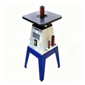 Vertical Spindle Disc Belt Sander Machine Oscillating Wood Sanding Polishing Grinder for Woodworking Furniture Making