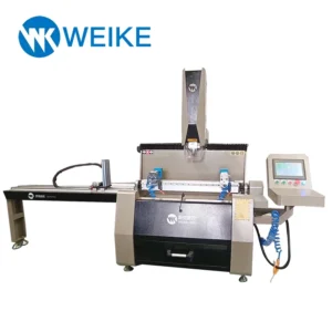 WEIKE CNC Single Head Drilling Machine CNC Control Milling Machine For Aluminum PVC Profiles Window And Door