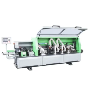 WF360C Automatic Edge Banding Machine Gluing end Cutting scrapping vertical Grooving horizontal Grooving and Bu ff