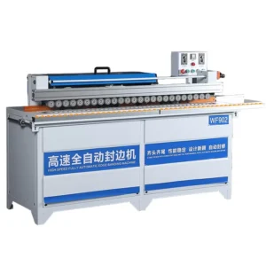 WF902 Efficient Quiet Automatic Gluing Machine Portable Low Noise Edge Banding