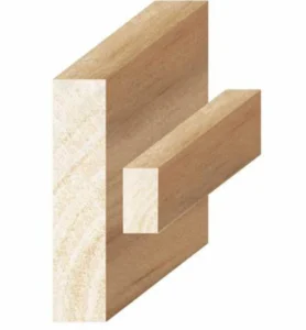 Waterproof Finger Jointed Wooden Door Jamb for Interior Exterior Trim Door Window Frames Product