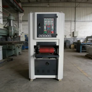 Wet Heavy Duty Wide Belt Sanding Machine Plywood Sander Machine Drum Sanders Metal 400mm Surface Grinder Machinery