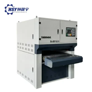 Wide Belt Thickness Sander For MDF Timber Veneer Wooden Floor Board Single Side Sanding Machine Heavy Duty Sander