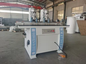 Wood Boring Machine Multi Spindle Double Head Hinge Drill Horizontal & Vertical Pneumatic for Cabinet Assembly Line MZB73032